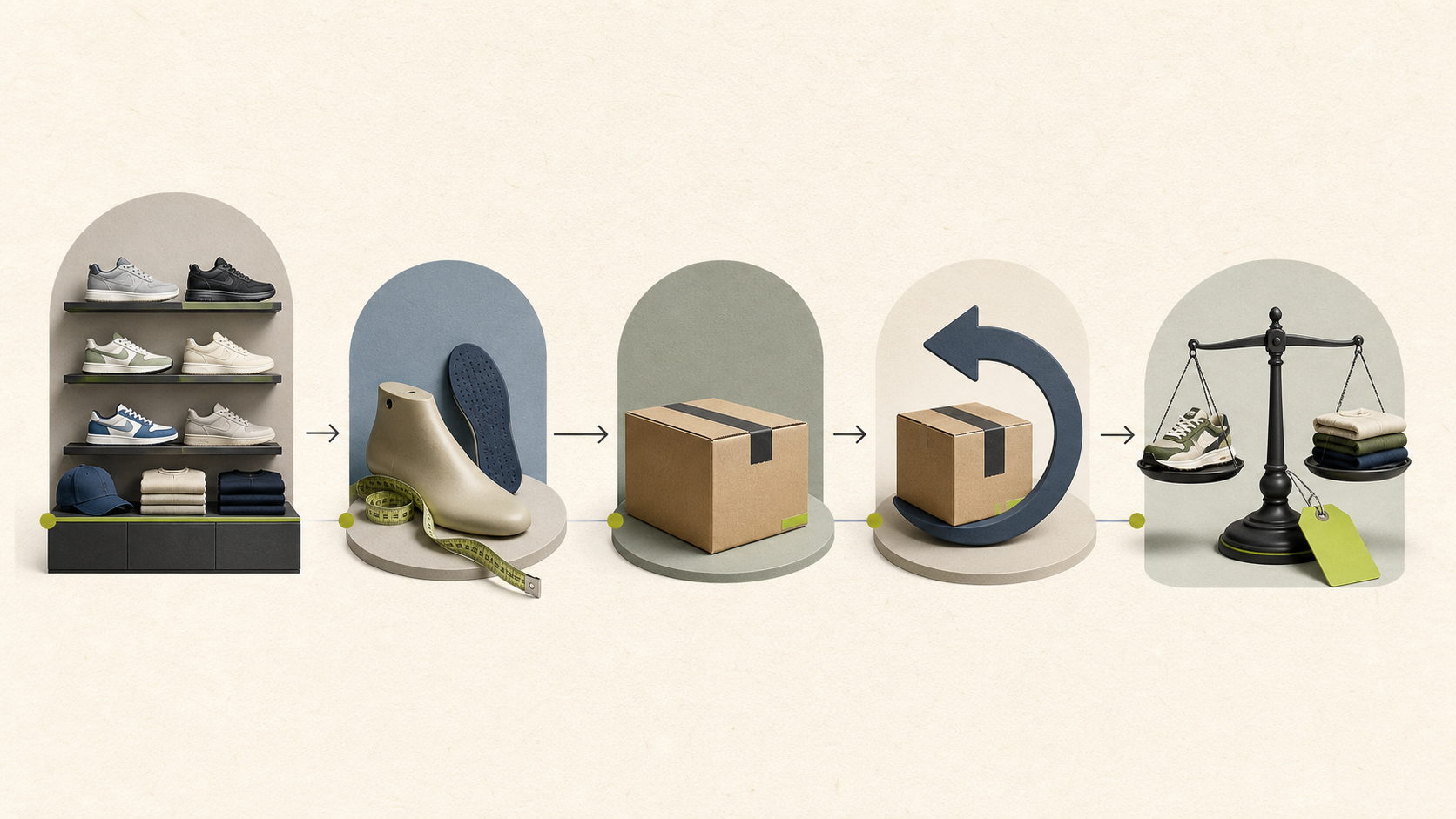 Redaktionelle Illustration zu Beste Sneaker- und Streetwear-Shops in Deutschland: Auswahl, Passform und Service im Vergleich